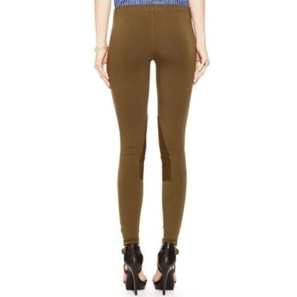 New, Ralph Lauren Olive Green Equestrian Riding Leggings - Picture 13 of 15